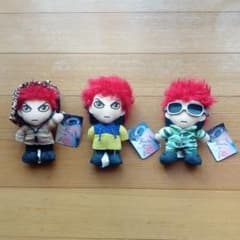 【週末限定値下げ】X JAPAN　hide ぬいぐるみ　3種のサムネイル