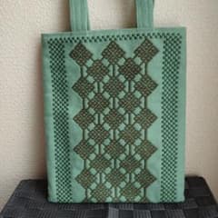 こぎん刺し　ハンドメイド　バッグのサムネイル