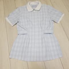 2枚セット　AP-RON ナースジャケット 制菌加工 チェック M　　値下げのサムネイル