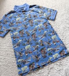 Polo Ralph Lauren ポロベアポロシャツ 160cm クマ総柄 - メルカリ