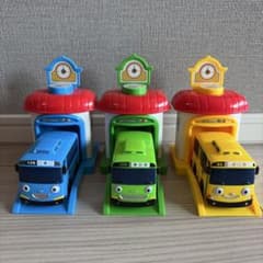 The Little Bus TAYO 車庫セット 3台のサムネイル