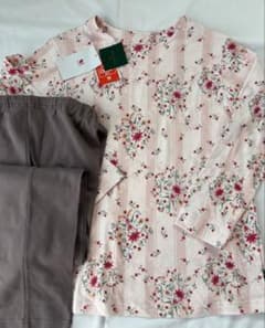 【新品】ワコール/ミントンMINTON　あったか素材中綿入りパジャマ（L) 新品】ワコール/ミントンMINTON あったか素材中綿入りパジャマ（L