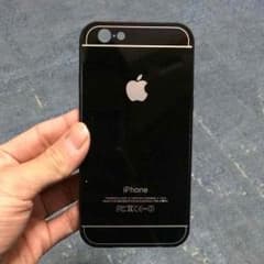 iPhone6 6s ケース ピンク ブラック 黒のサムネイル