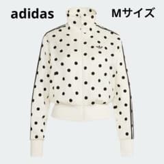adidasサテン水玉TTトラックトップMサイズポルカドットトラック