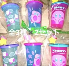 星のカービィ マスコット付きストローカップのサムネイル