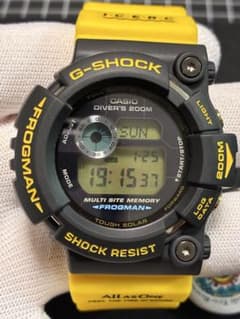 希少 カシオ フロッグマン GW-204K-9JR 2次充電池交換済み 動作品 