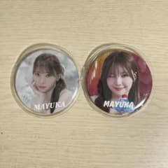 NiziU マユカ　缶バッチ　AWAKE JYP ポップアップ ストア 2024のサムネイル