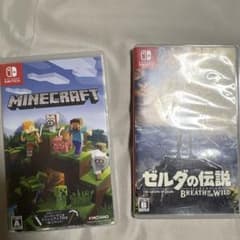 ゼルダの伝説とMinecraft 3本セット Minecraft & ゼルダの伝説 ブレス オブ ザ ワイルド セット - メルカリ