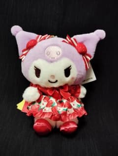 サンリオ　いちご新聞50周年　マスコット　ホルダー　クロミ