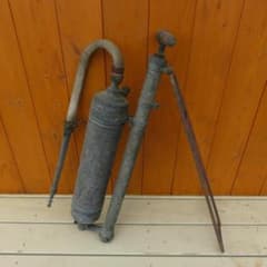 消火ポンプ 手動 昭和レトロ ジャンク 手押し ハンドポンプ - メルカリ