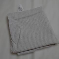 無印良品 枕カバー 綿100% グレー ストライプのサムネイル