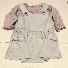シャツ　ワンピース セット　90 春夏秋　女の子のサムネイル