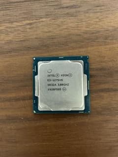 Intel Xeon E3-1275V6 CPU 7のサムネイル