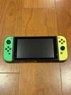 Nintendo Switch 本体セット グリーン/イエロー - メルカリ