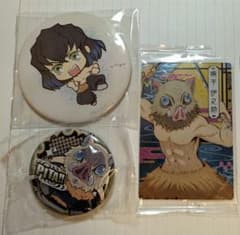 新品・未使用】鬼滅の刃 嘴平伊之助 缶バッチ ウエハースカード - メルカリ