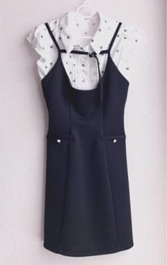 ミシェルマカロン シャツセットキャミワンピ―ス - メルカリ