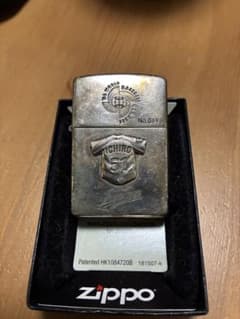 I*0様 イチロー エンブレム付き Zippoライター 2006年 WBC優勝記