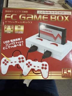 FC GAME BOX ファミコン互換機 USB電源 コントローラー2個付 - メルカリ