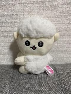 チェゴシム メッセージ付きハグマスコット ひつじゴシム