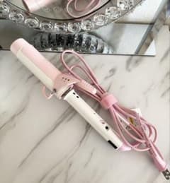 VODANA ヘアアイロン 40mm ストロベリークリーム - メルカリ