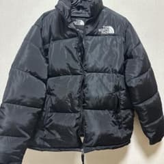 THE NORTH FACE ブラック ダウンジャケットヌプシのサムネイル