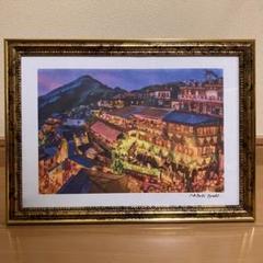 ジブリアート13千と千尋の神隠し「Asian Night」32.7㎝×24.0㎝ ジブリアート13千と千尋の神隠し「Asian Night」32.7㎝×24.0