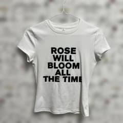 y2k ROSE WILL BLOOM ALL THE TIME 半袖Tシャツのサムネイル