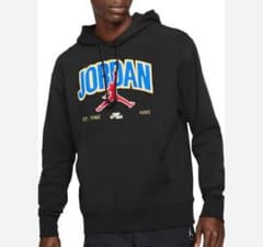 美品⭐️JORDAN ブラック パーカー EST.1985 NIKE フード付きのサムネイル