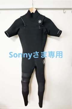 大幅値下げ！【メンズウェットスーツ】Hurley シーガル ブラック 半袖のサムネイル