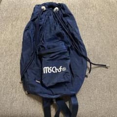 mschf ネイビー ドローストリングリュック - メルカリ