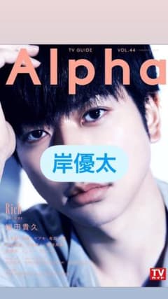 ⚠️星々様専用 TVガイドAlpha 岸優太 切り抜きのサムネイル