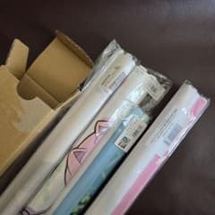 패 히로인이 너무 많다 태피스트리 4 개 세트 마케인