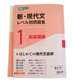 新・現代文レベル別問題集 1 超基礎編のサムネイル