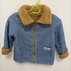 Wrangler キッズ デニムジャケット ボア 110サイズのサムネイル