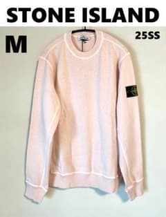 25SS 新品未使用　STONE  ワッペン　スウェット 25AW【新品】STONE ISLAND ワッペン ロゴ スウェット ネイビーL - メルカリ