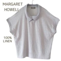 マーガレットハウエル MARGARET HOWELL リネンジャージーポロ 2 - メルカリ