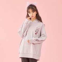 裏毛 ベリエちゃんビッグシルエットパーカー 150のサムネイル