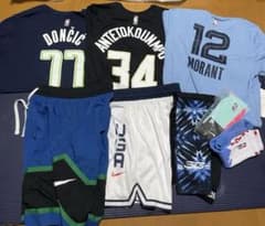 NBA Nike Tシャツ 3枚セット　モラント　ドンチッチ　アデトクンポ NBA Nike Tシャツ モラント ドンチッチ アデトクンポ まとめ売り