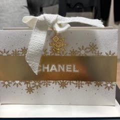 CHANEL 雪の結晶デザイン ギフト袋のサムネイル