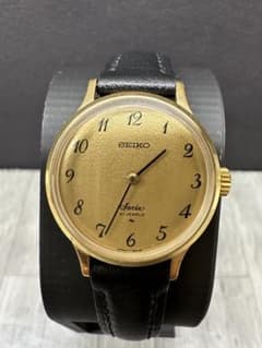 SEIKO Socie 21 JEWELS ゴールド腕時計 自動巻き 稼働品 - メルカリ