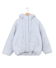 【匿名発送】wcloset エコダウン サックスブルー F かわいいのサムネイル