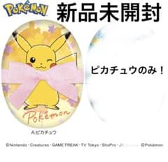 【新品】ポケモン　オーバル缶　ピカチュウ　　キャンディのサムネイル