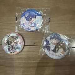 Snow Miku MEIKO KAITO 캔 배지 3 점 세트