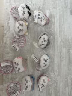 ちいかわ　ちいかわがま口リボン　ちいかわマスコット　ちいかわぬいぐるみのサムネイル