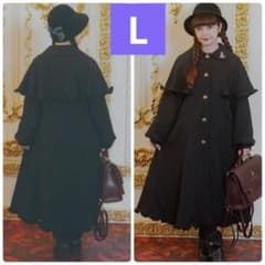 しまむら 青木美沙子 ニナス ケープ付ロングコート NINA'S タグ付き LL m44822716402_1.jpg?1776840889