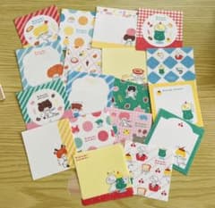 古川紙工×mizutamaさん メモアソート 54枚＋4枚 おすそ分け - メルカリ