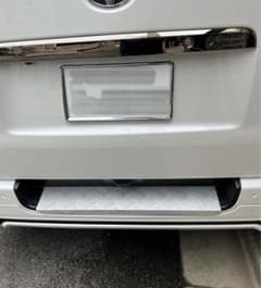 ハイエースリアバンパーステップガードのサムネイル