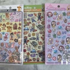 正規品　サンスター文具株式会社　ボンボンドロップシール　ディズニーのサムネイル