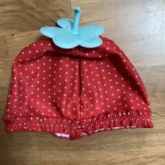 スイムキャップ　水泳帽子　女の子　いちご　Sのサムネイル