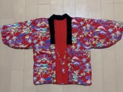 キッズ 和柄 中綿入り 半纏 ちゃんちゃんこのサムネイル